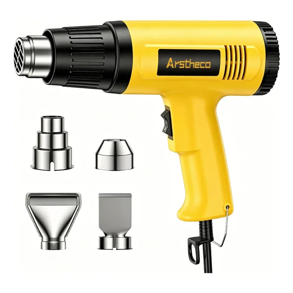 Soprador Térmico 2200W 220V — Ar Quente até 550 °C com Bicos — Modelo único